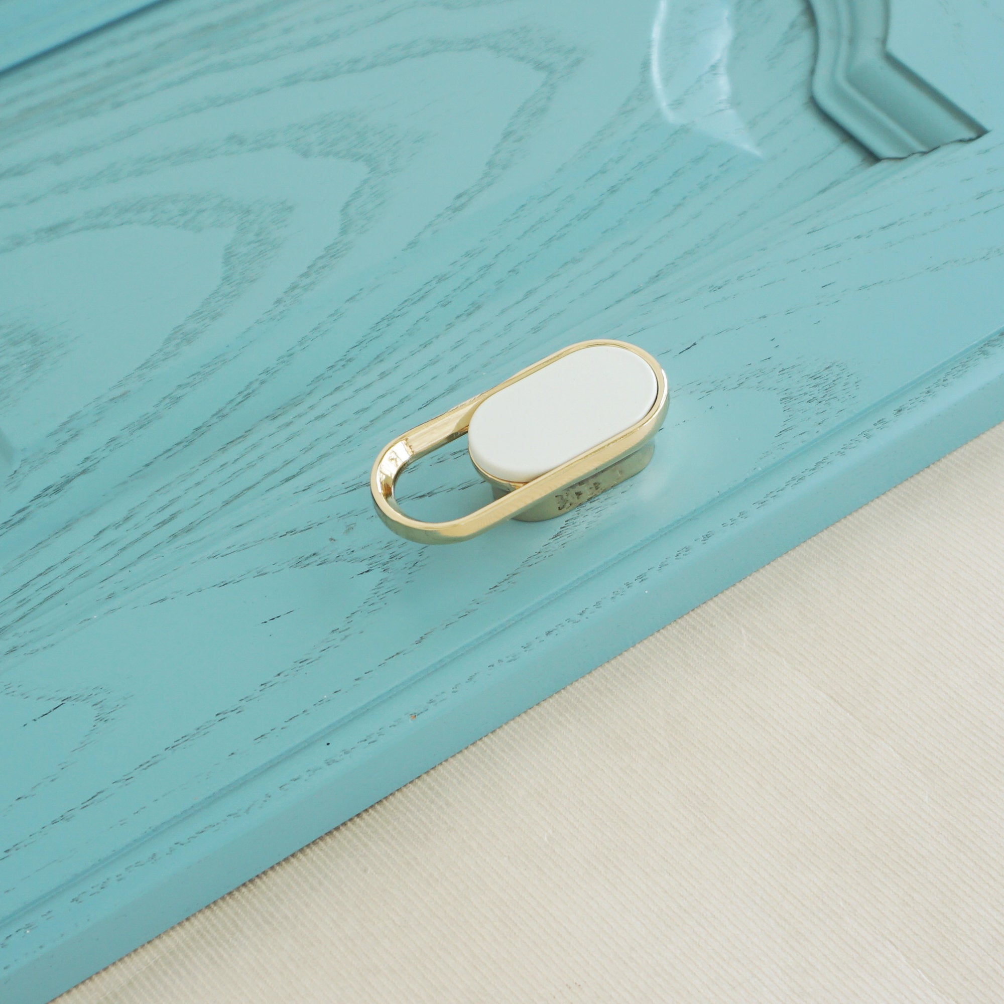 Modern Gold Chrome Kitchen Cabinet Handle and Knobs