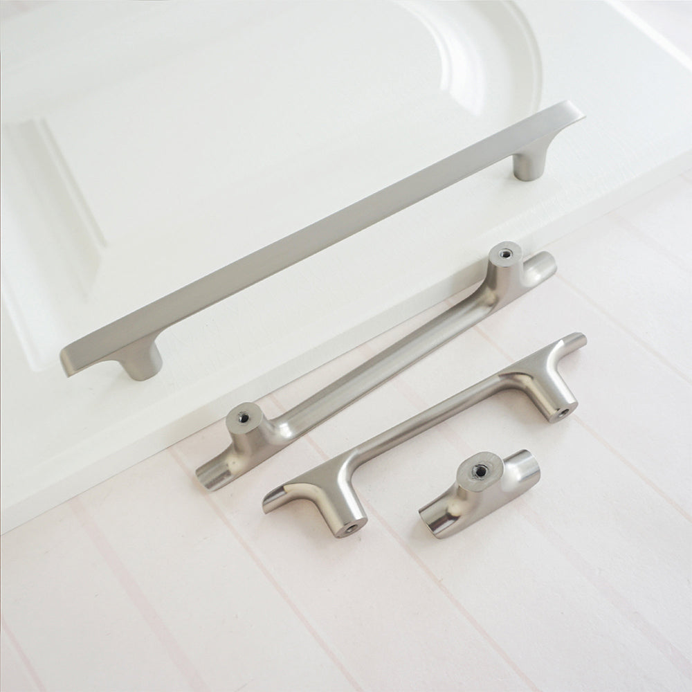Zinc Alloy Square T Bar Cabinet Handles