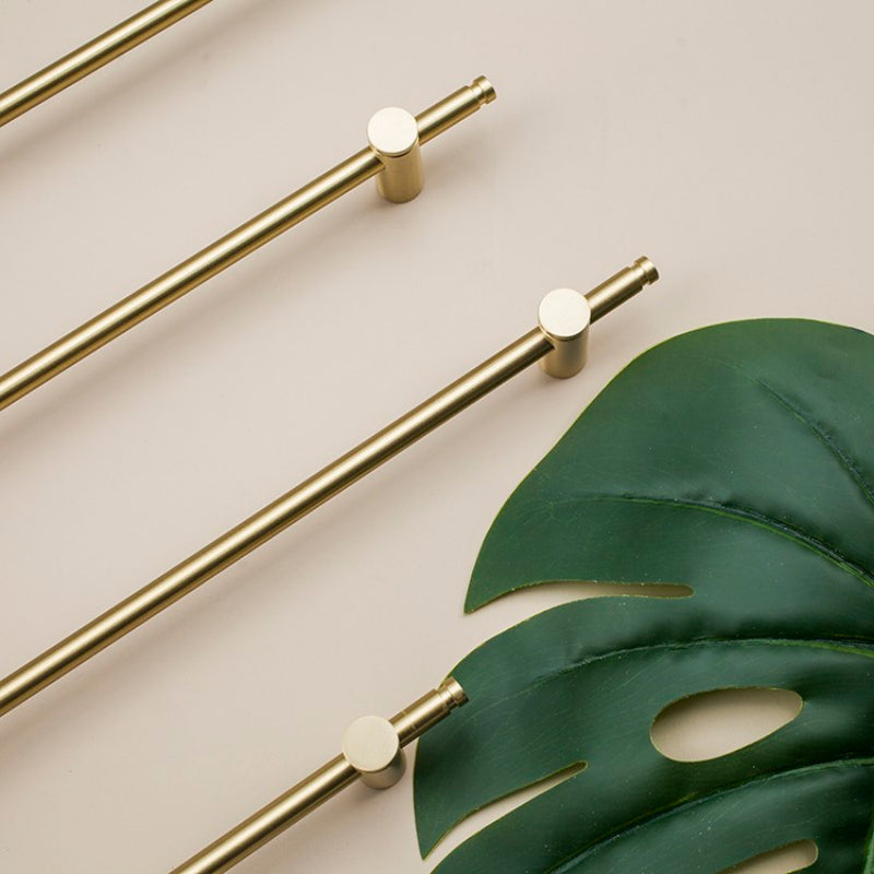Adjustable Long Handle Liberty Hardware Cabinet Pulls Durable Brass Long Handle