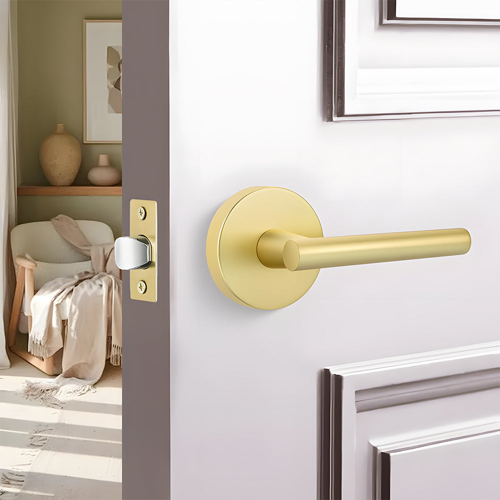 Zinc Alloy Heavy Door Handle Interior Door Levers for Bedroom