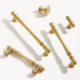 Gold Antique Brass Cabinet Pulls