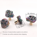 Shining Crystal Single Hole Crystal Wardrobe Knob