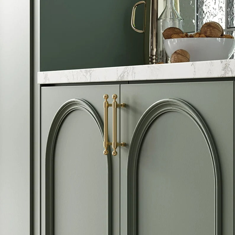Long Brass Bar Gold Cabinet Handles