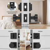 Exterior Enrty Door Knobs Locks Set with Deadbolt