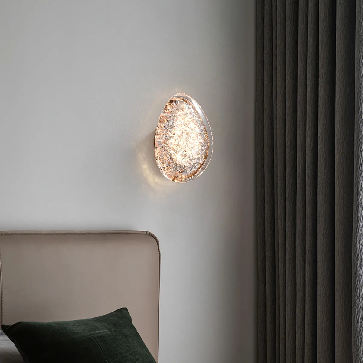 Acrylic wall light