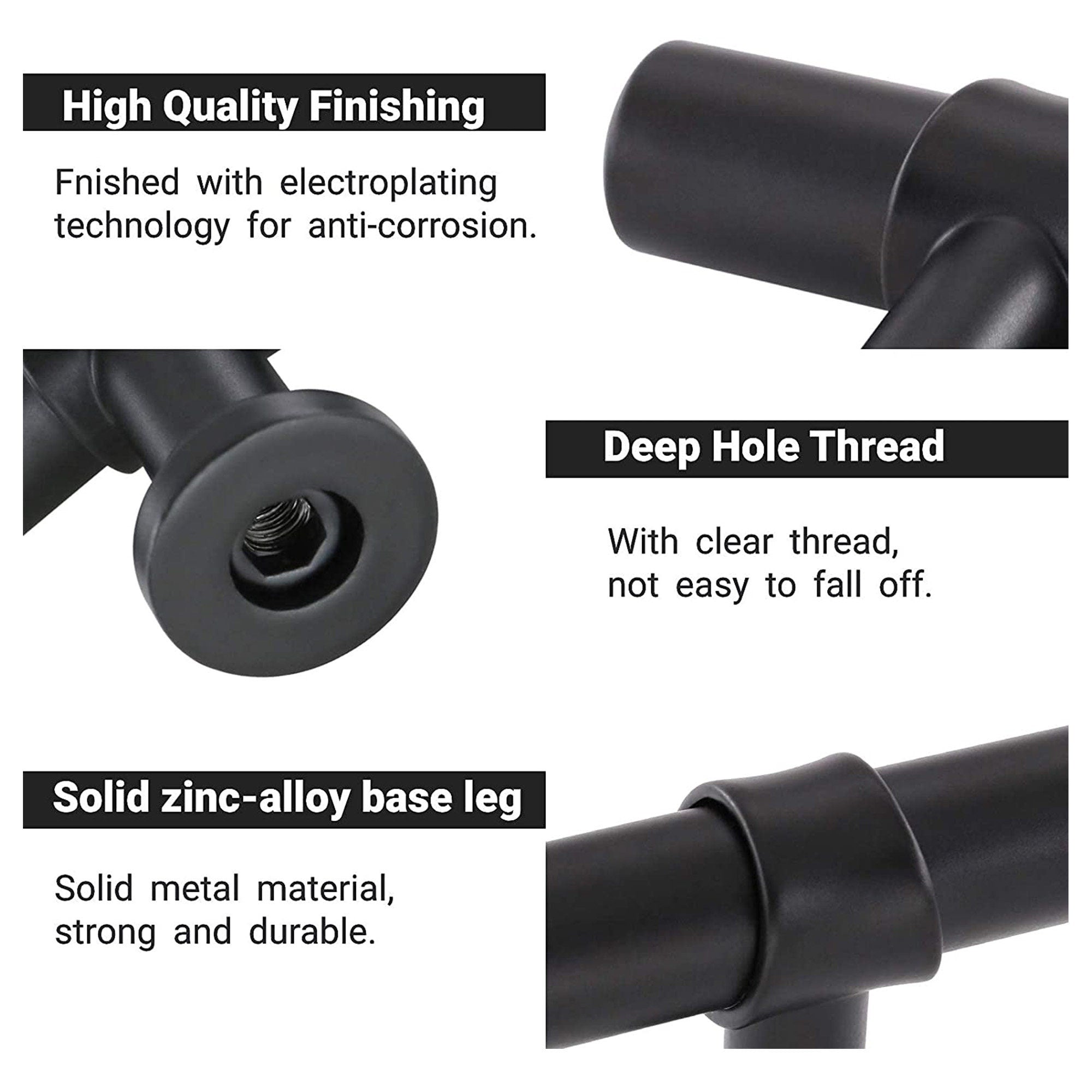 Black Cabinet Handles Kitchen Euro Style Cabinets Handles and Knobs
