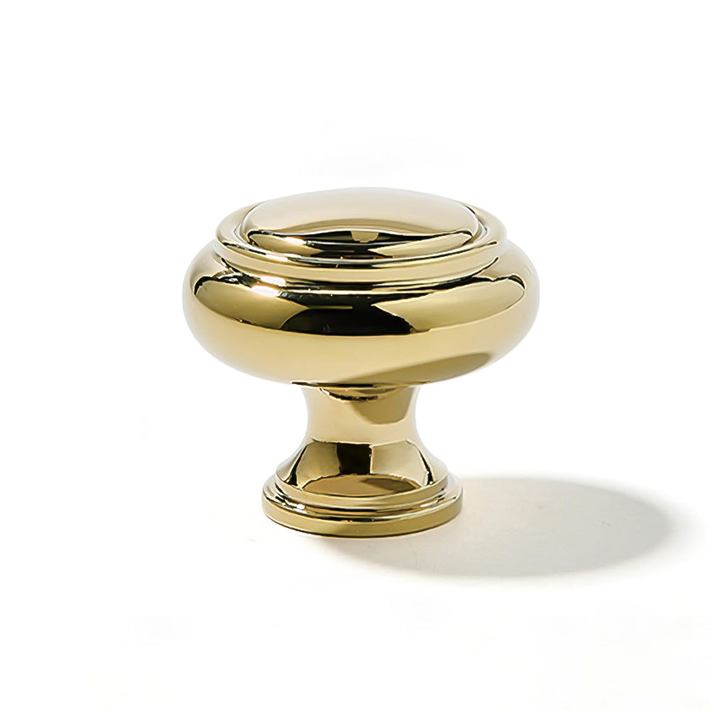 Beautify Holes Gold Kitchen Cabinets knobs with Backplate