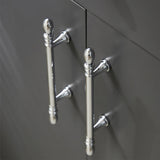 Modern Brass T-Bar Cabinet Handles
