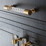 Transparent Acrylic Cabinet Drawer Dresser T Bar Handles