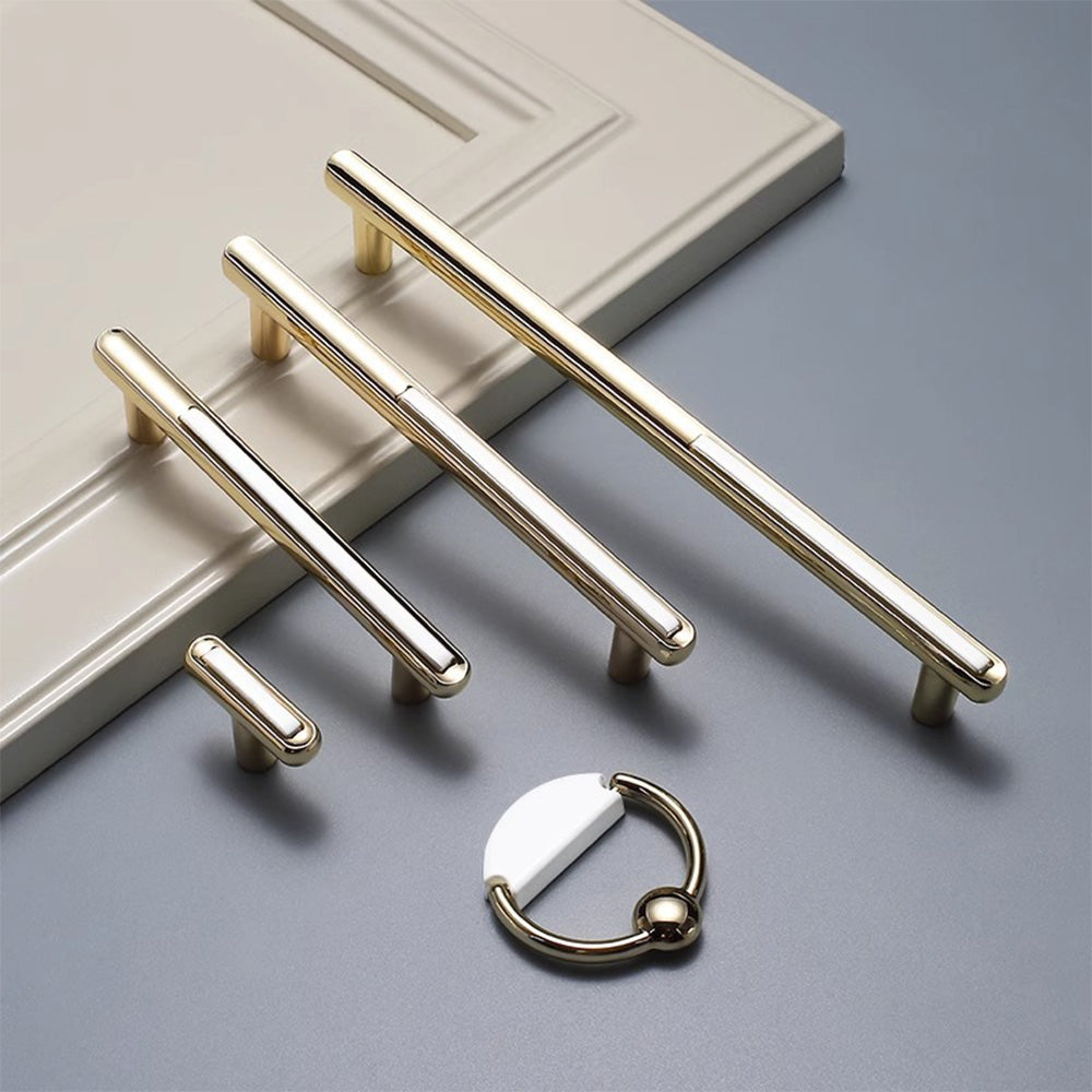 Modern Two-Tone Cabinet Handles Wardrobe Pulls