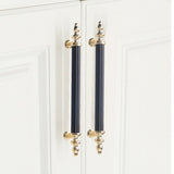 Modern Shiny Zinc Alloy Cabinet Handles