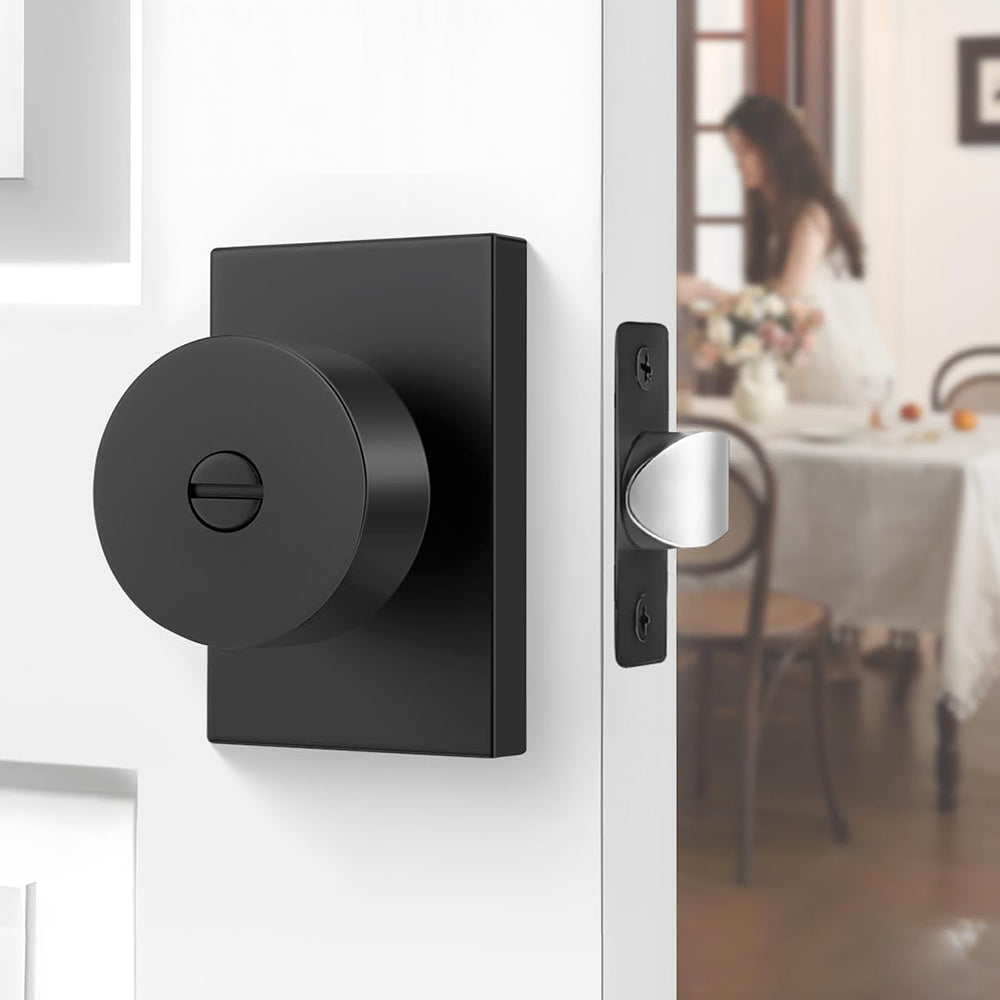 Zinc Alloy Heavy Duty Single-Sided Rectangle Door Knob