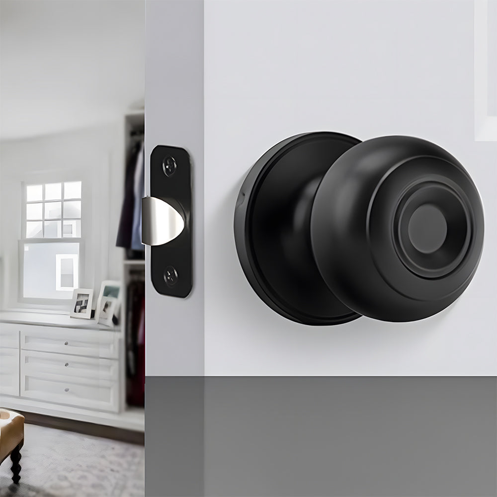 Keyless Round Dummy Passage Privacy Interior Door Knobs