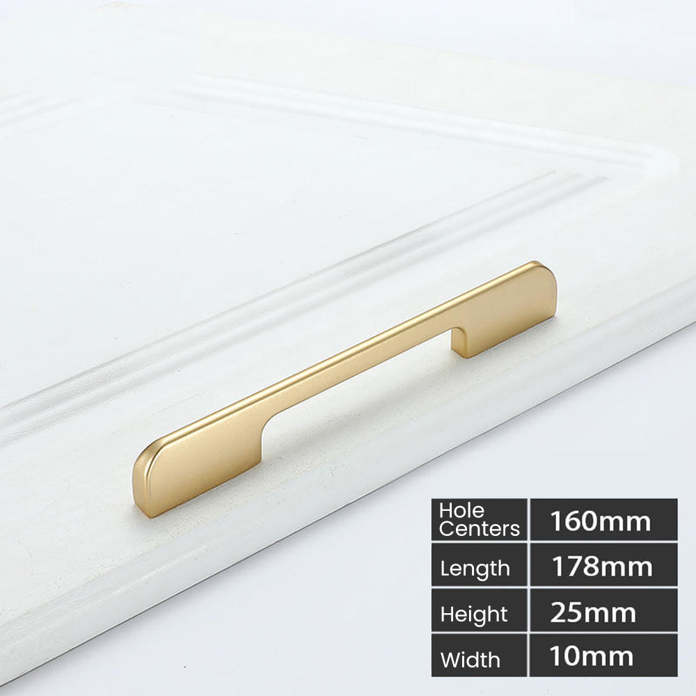 Modern  Aluminum Alloy Long Cabinet and Drawer Handles