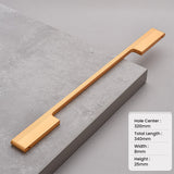 Aluminum Alloy Extended Cabinet Handles Drawer Knobs for Kitchen