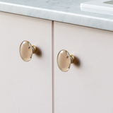 Champagne Bronze and Crystal Cupboard Knobs