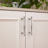 Modern Bright Chrome Brass Drawer Handle Kitchen Bar Furniture Handle