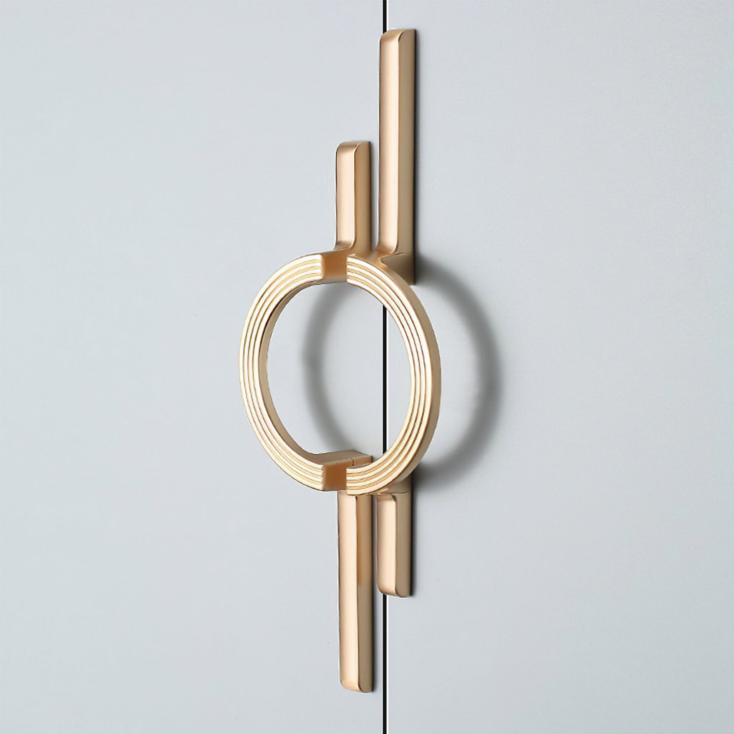 Modern Simple Semicircular Long Cabinet Door Handle