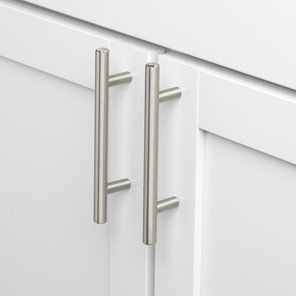 Brushed Nickel Kitchen Cabinet Bar Pulls