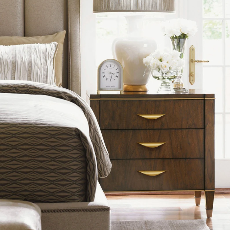 Half Moon Finger Edge Cabinet Handles Door Hardware