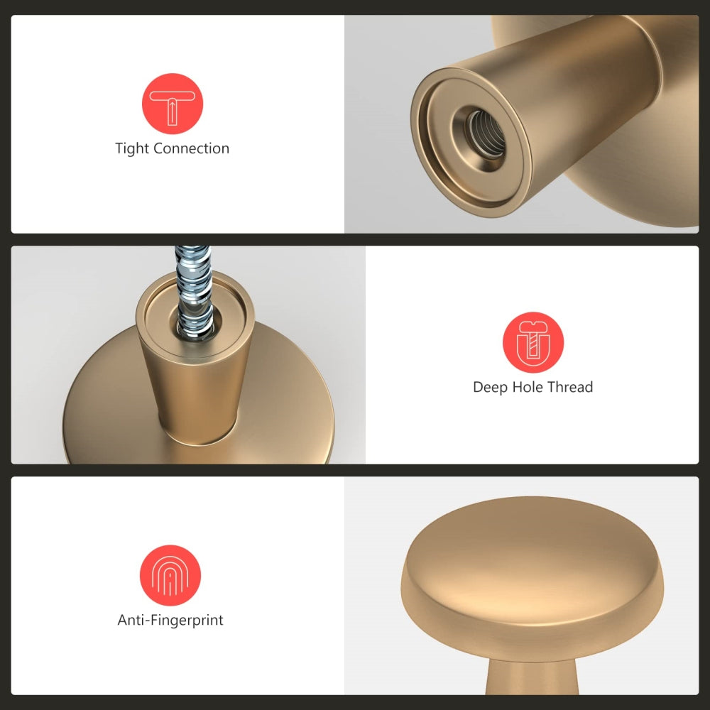 Cabinet Knobs Solid Zinc Alloy Knobs For Kitchen