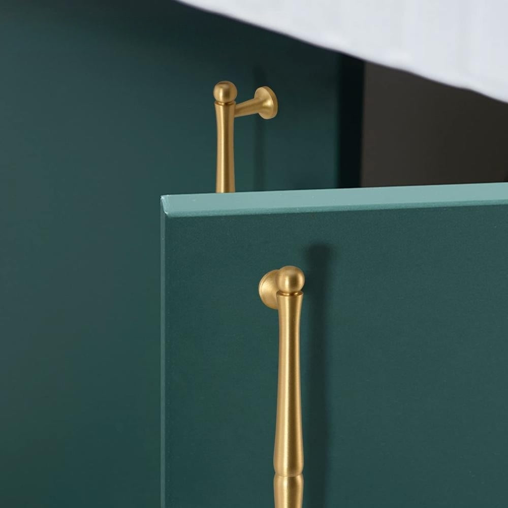 Classic French Brass Handle Hardware Furniture Cabinet Pulls
