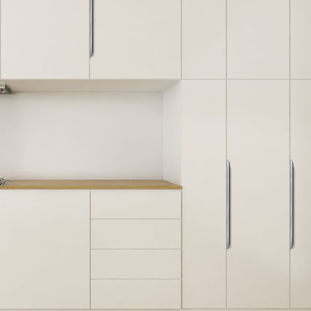Long Multicolored Simple Invisible Finger Cabinet Drawer Handle