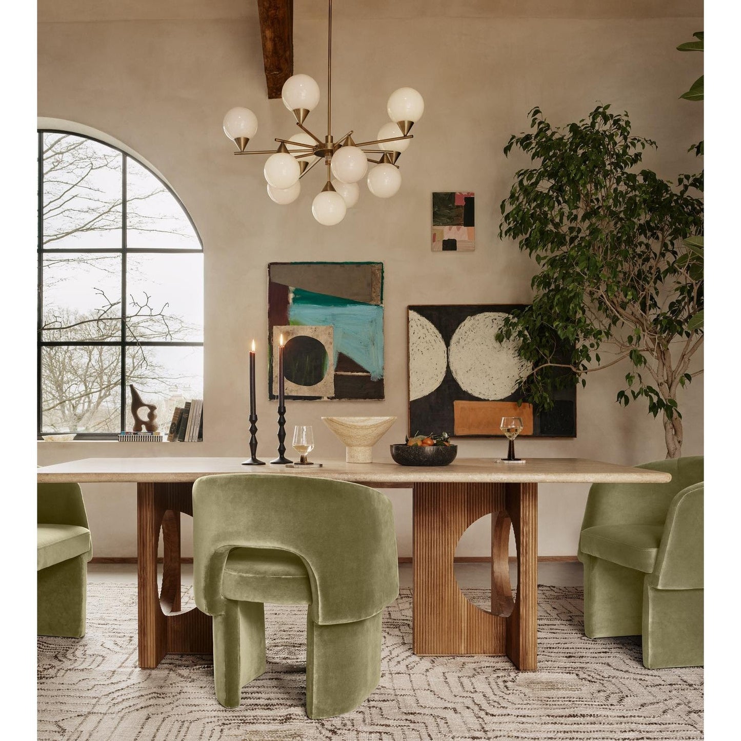 Spindle Chandelier
