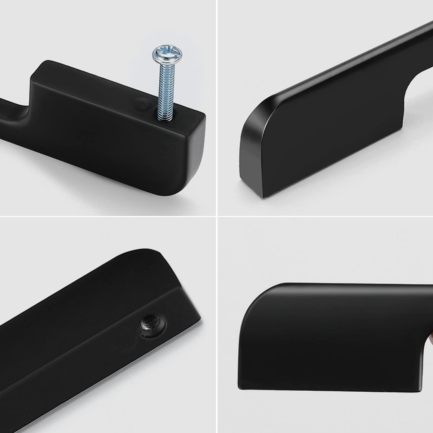 Modern  Aluminum Alloy Long Cabinet and Drawer Handles