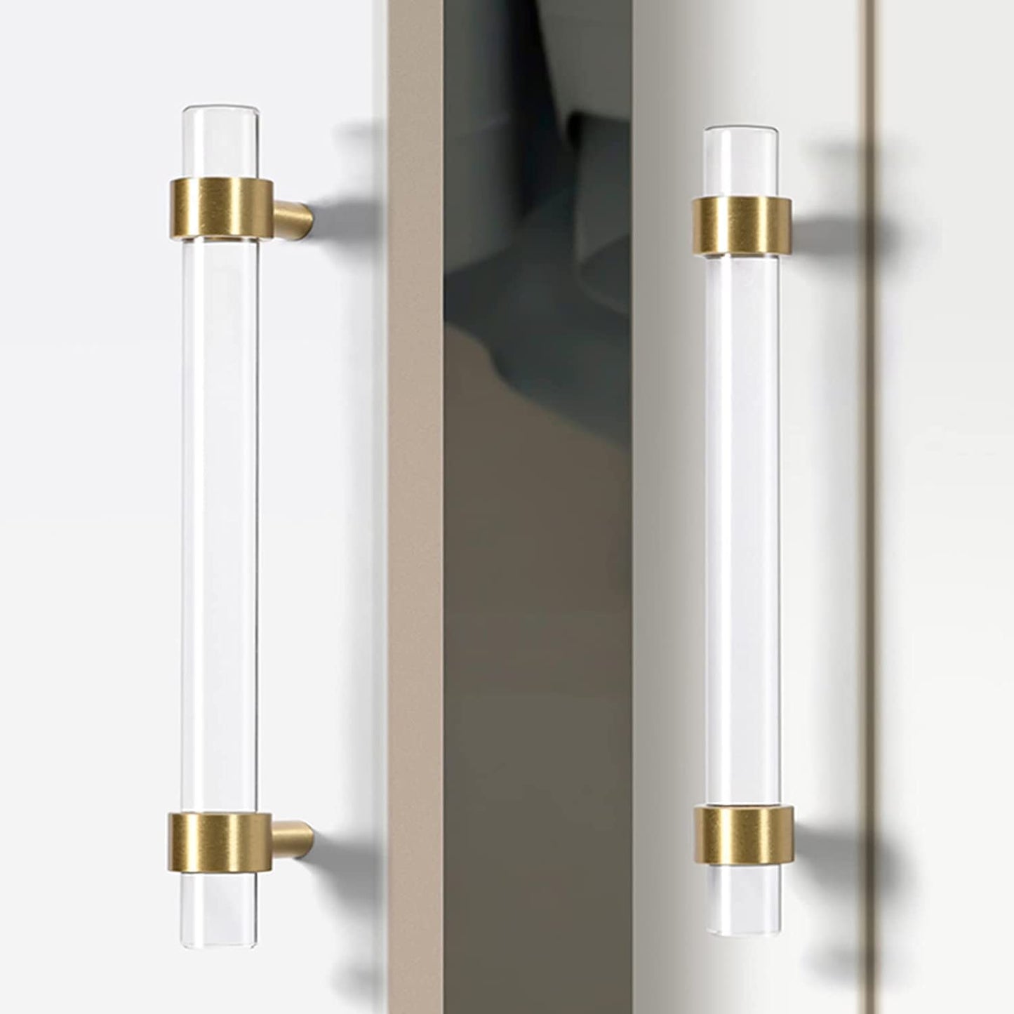 Clear Acrylic Crystal Drawer Knob Dresser Handles