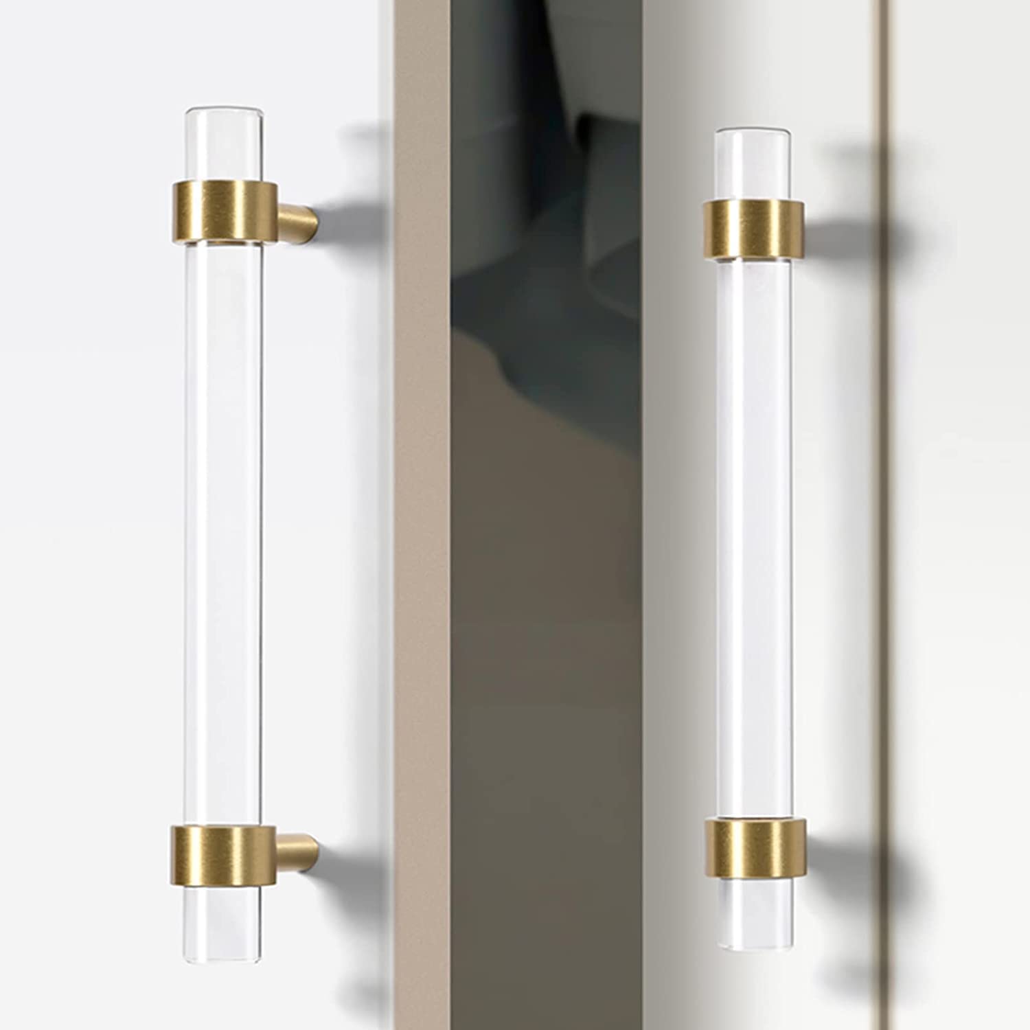Clear Acrylic Crystal Drawer Knob Dresser Handles