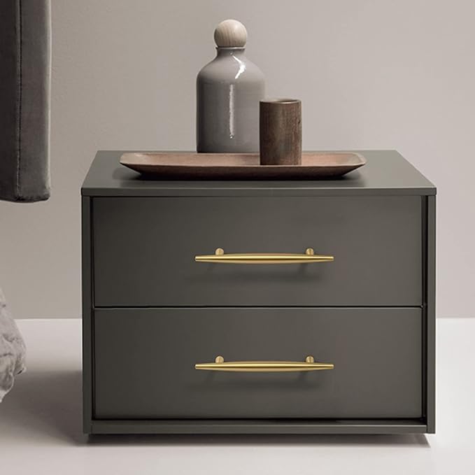 Modern Solid Brass Kitchen Cabinet Knobs and Handles