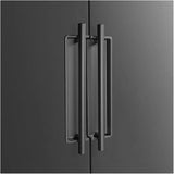 Art Deco Aluminum Alloy Recessed Door Pulls Cabinet Handles