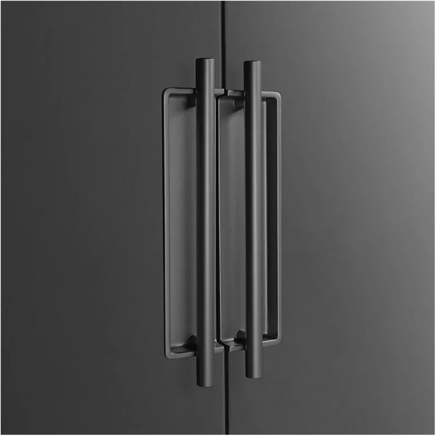 Art Deco Aluminum Alloy Recessed Door Pulls Cabinet Handles