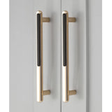 Modern Two-Tone Cabinet Handles Wardrobe Pulls