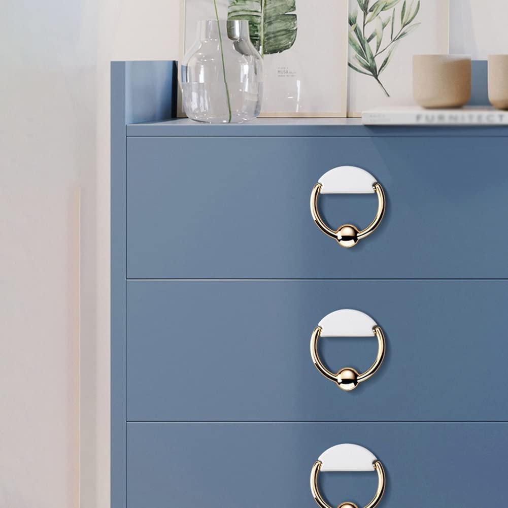 Modern Two-Tone Cabinet Handles Wardrobe Pulls