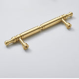 Antique Gold Door Handles Vintage Kitchen Cabinet Pulls