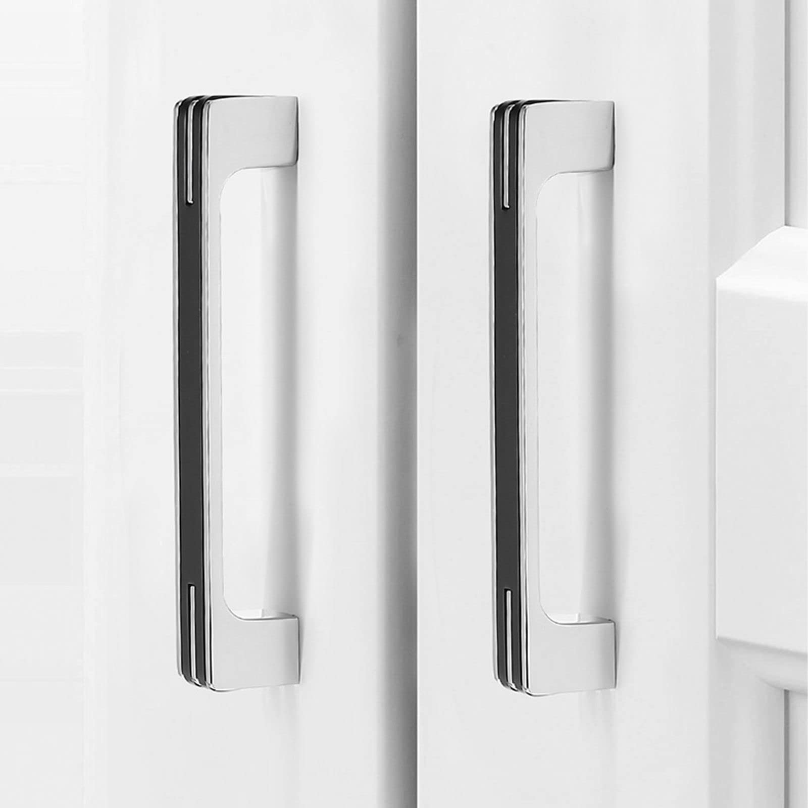Modern Unique Chrome Kitchen Cabinet Handles