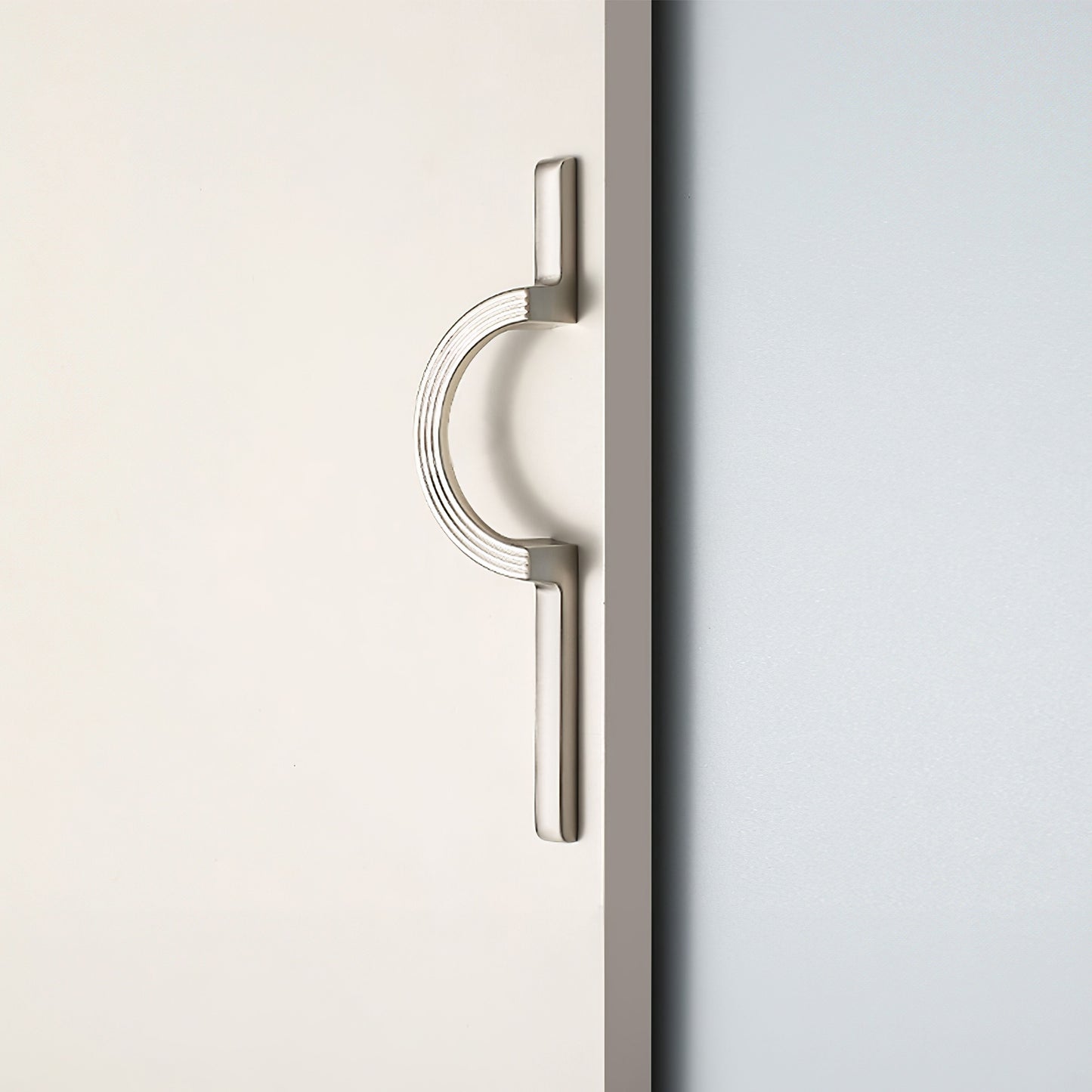 Modern Simple Semicircular Long Cabinet Door Handle