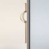 Modern Simple Semicircular Long Cabinet Door Handle