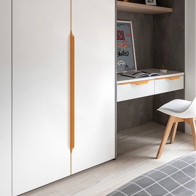 Stylish Simple Wardrobe Door Fingertip Edge Handles