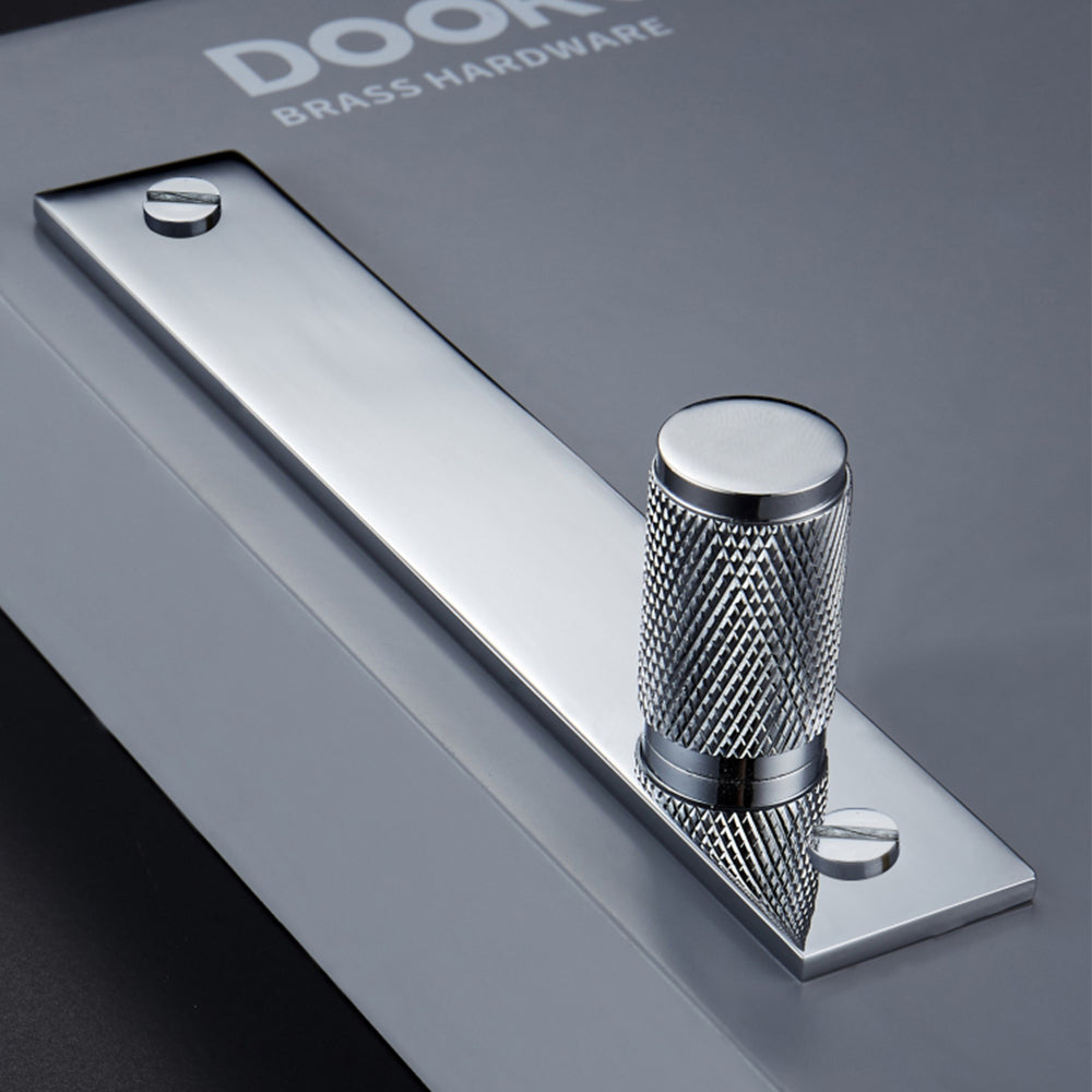 Brass Solid Chrome Dresser Handles Modern Cabinet and Drawer Pulls for Kitchen