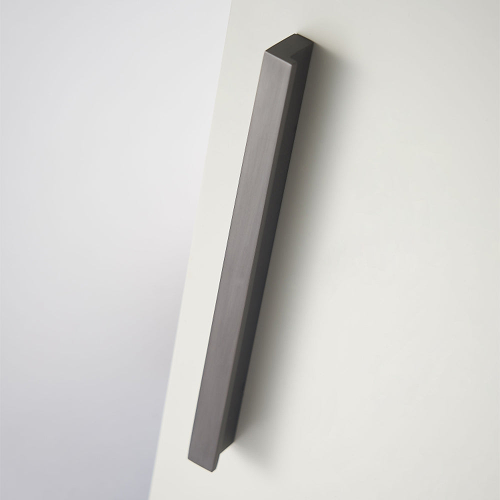 Solid Brass Door Handles Modern Fashion Grey Cabinet and Drawer Hardware Pulls
