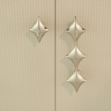 Vintage Antique Bronze Solid Brass Star Kitchen Handles & Knobs