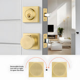 Exterior Enrty Door Knobs Locks Set with Deadbolt