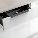 Aluminum Alloy Wardrobe Door Invisible Edge Cabinet Handles