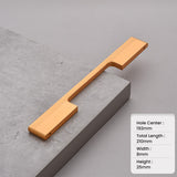 Aluminum Alloy Extended Cabinet Handles Drawer Knobs for Kitchen