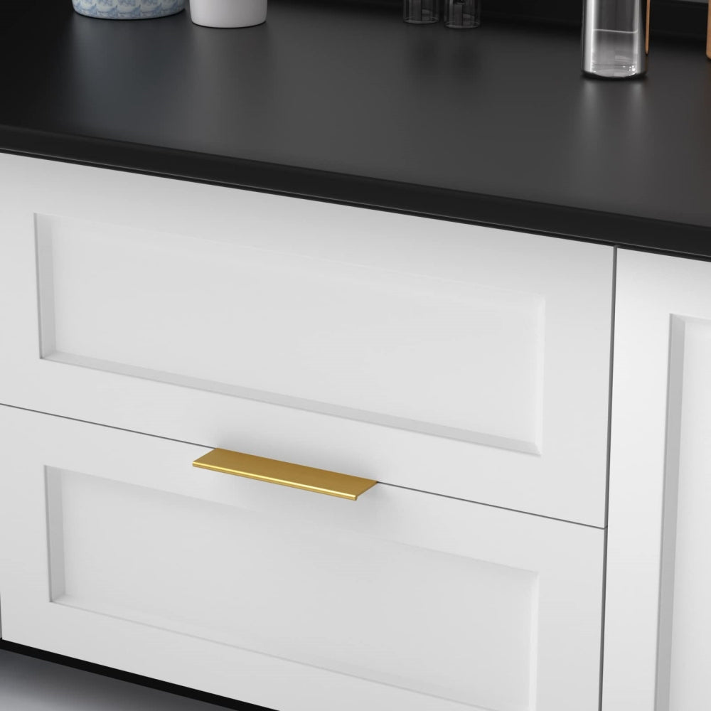 Aluminum Alloy Kitchen Cabinet Drawer Edge Pull