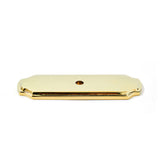 Beautify Holes Gold Kitchen Cabinets knobs with Backplate
