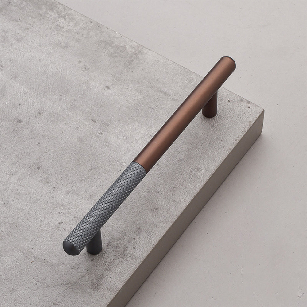 Stylish Patchwork Knurled Wardrobe Handle